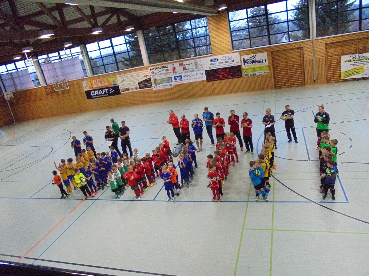 Hallenturnier - unsere Bambinis zu Gast beim LSV Oettersdorf
