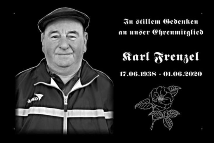 Wir gedenken Karl Frenzel