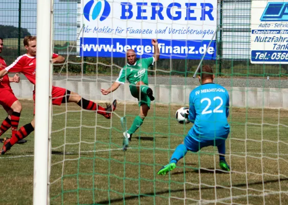 1. ST: SV Moßbach - SV Hermsdorf 6:1 (2:1)
