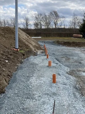 Bauprojekt Soccercourt im Jahr 2021