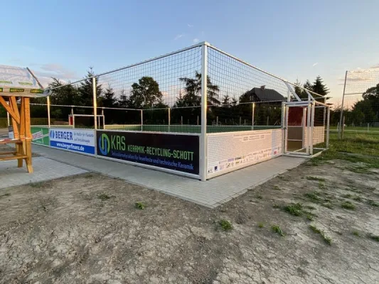 Bauprojekt Soccercourt im Jahr 2021