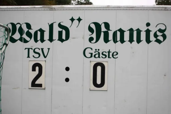 6. Spieltag TSV 1860 Ranis : SV Moßbach