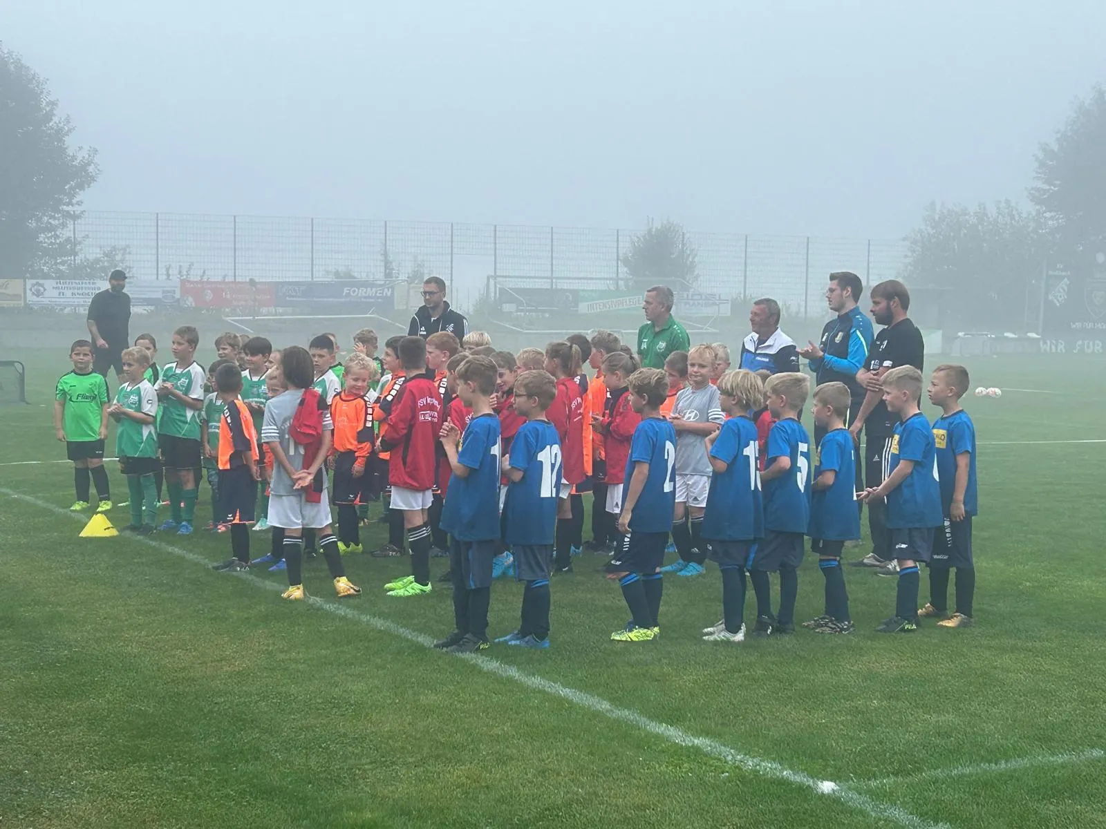 Kinderfußballfestival: Die F-Junioren der Staffel D gastierten in Moßbach