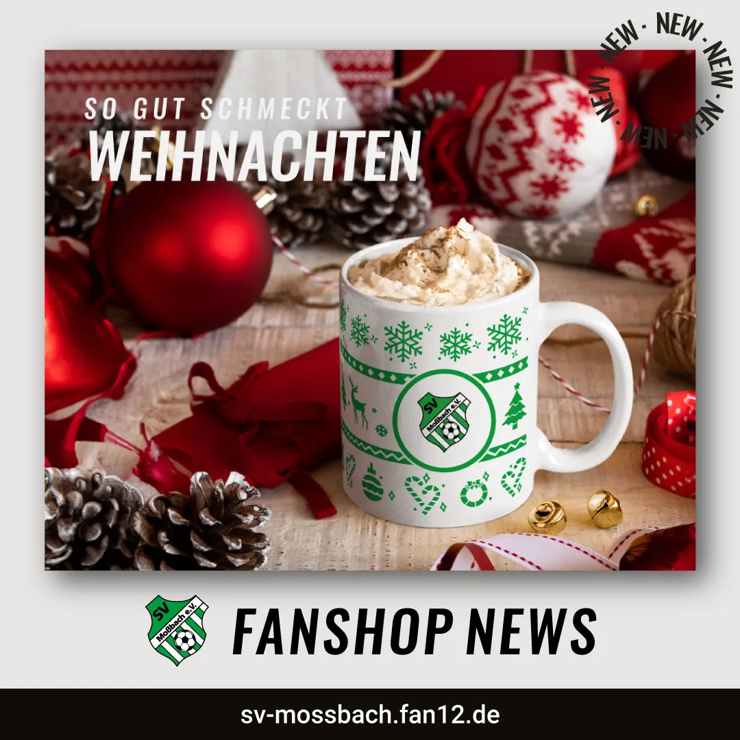 Bald ist Weihnachten - Geschenke gibt es im SVM-Fanshop 🎁