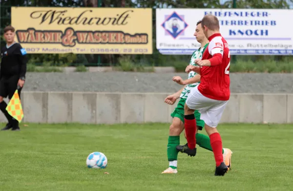 1. ST: SV Moßbach - SG Thalbürgel 5:5 (3:4)